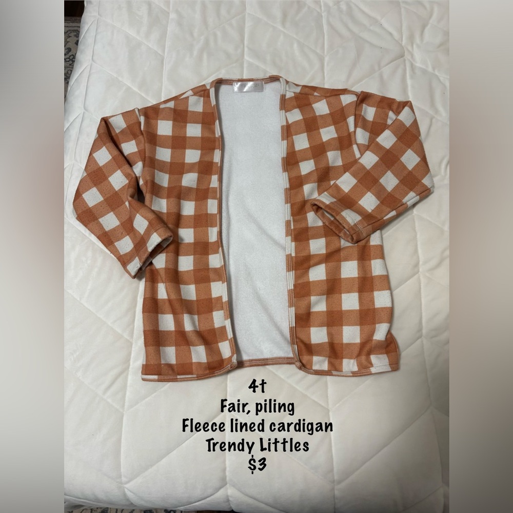 Plaid Cardigan
